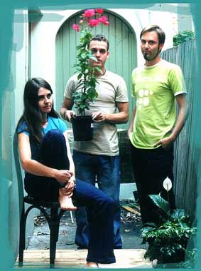 The American Public as a three piece with Ben, Matt and Mel The American Public as a three piece with Ben, Matt and Mel