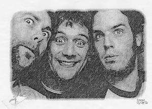 The Invisibles, left to right, Jason David Van